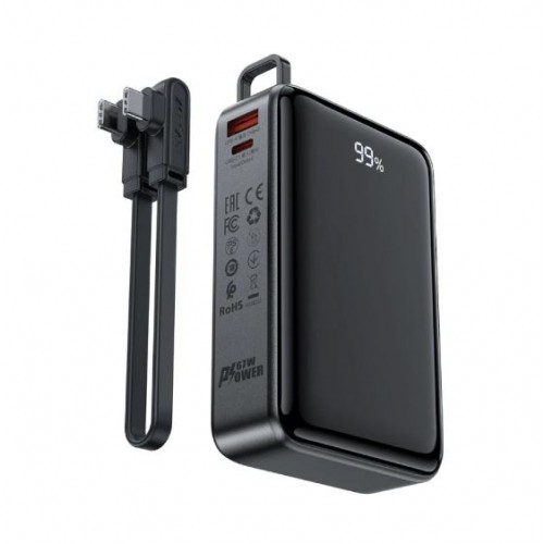 Павербанк AceFast M4 20000mAh PD67W – Power Bank з дисплеєм