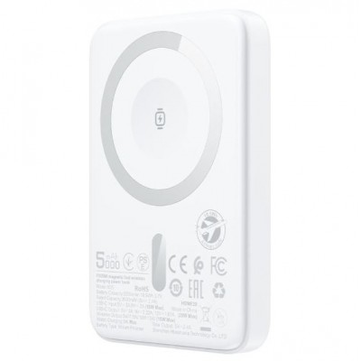 Павербанк AceFast M25 5000mAh PD20W з бездротовою зарядкою