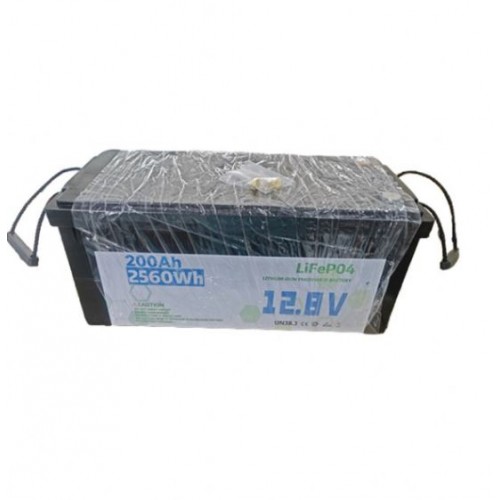 Акумулятор BATTERY lifepo4 12.8V 200A 2560Wh 251x243x220 мм (20 кг)