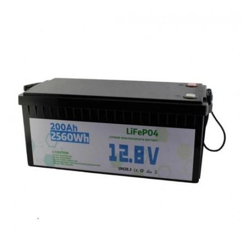 Акумулятор BATTERY lifepo4 12.8V 200A 2560Wh 251x243x220 мм (20 кг)