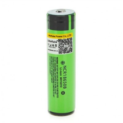 Акумулятор Liitokala 18650 Lii-34B-JT 3400mAh 3.7V (без захисту)