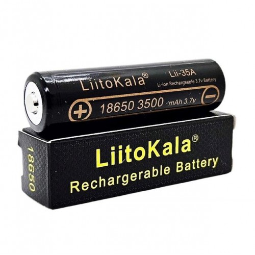 Акумулятор літій-іонний LiitoKala Lii-35A-JT 18650 на 3500мАг
