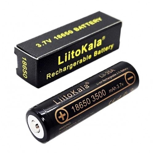 Акумулятор літій-іонний LiitoKala Lii-35A-JT 18650 на 3500мАг