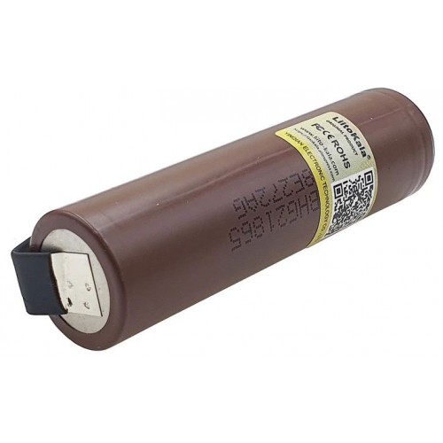 Акумулятор Liitokala 18650 Lii-HG2-N 3000mAh 3.7V без захисту під пайку