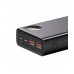 Павербанк Baseus Adaman Metal 20000mAh QC+PD22.5W (Black) – Power Bank з дисплеєм