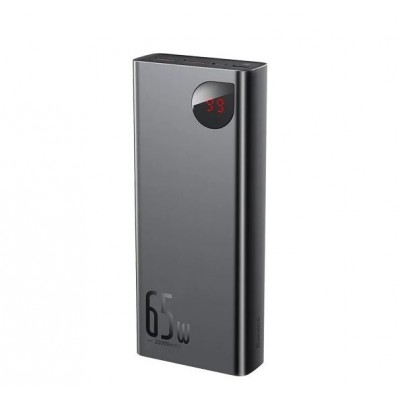 Павербанк Baseus Adaman Metal 20000mAh QC+PD22.5W Black з швидкою зарядкою