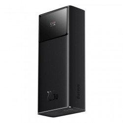 Павербанк Baseus Star-Lord 30000mAh 22.5W Black з дисплеєм та швидкою зарядкою