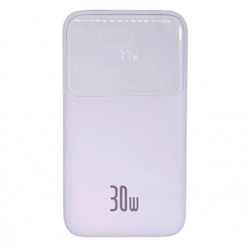 Павербанк Baseus 10000mAh 30W Lilac – Power Bank з дисплеєм