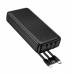 Павербанк Borofone BJ79A 20000mAh Clever Black (with cable Type-C+Lightning+USB)  – Power Bank з дисплеєм