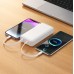 Павербанк Borofone BJ79A 20000mAh Clever Black (with cable Type-C+Lightning+USB)  – Power Bank з дисплеєм