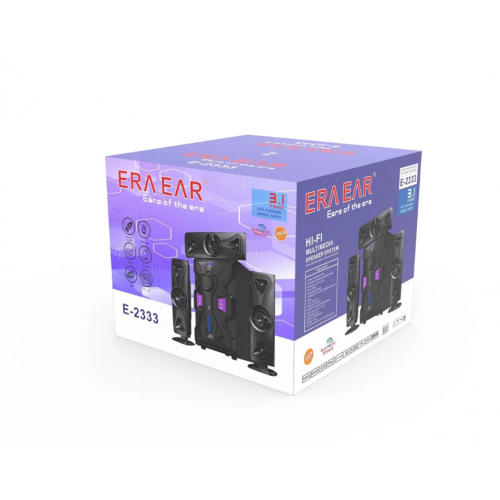 Музичний центр ERA EAR E2333 3.1 (60 Вт, Bluetooth, FM, USB)