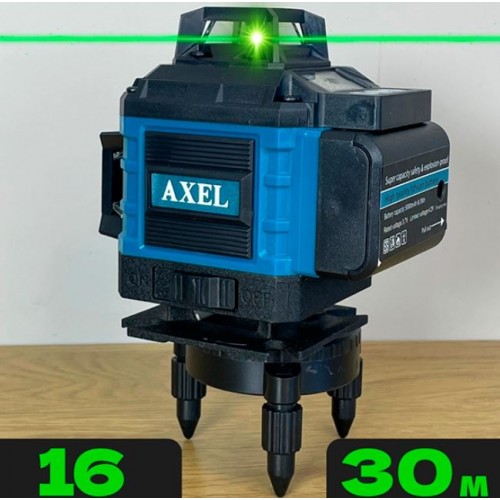 Лазерний рівень акумуляторний 4D на 16 ліній з пультом Laser Line у кейсі