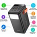 Павербанк Hoco J142 Surpass 100000mAh 22.5W+PD20W (з ліхтарем) – Power Bank з дисплеєм
