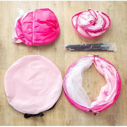 Дитячий намет з тунелем та басейном для кульок Космічний корабель Ігровий намет для дітей
