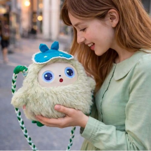 Іграшка зі штучним інтелектом голосове спілкування AI, Hug Me у вигляді сумки LED очі WiFi інтерактивна