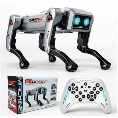 Робот собака на пульті управління 2.4 GHz, AI ROBOT 955-263 Інтерактивна собака робот Дитяча іграшка робот пес