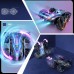 Машинка-перевертень на радіокеруванні, з підсвічуванням, USB, CV-D901 Дитяча трюкова машинка Радіокерована машинка