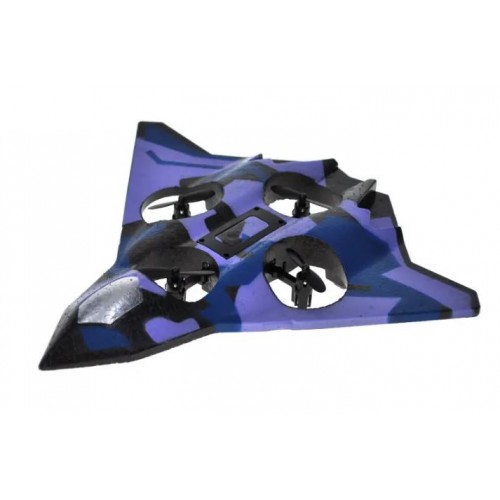Радіокерований літак-винищувач з пультом, CZ36, Квадрокоптер дитячий з LED-підсвіткою