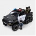 Конструктор дитячий розвиваючий Поліцейський пікап з мотоциклом Police Pickup Truck DB-220