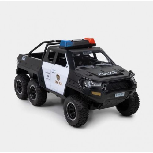 Конструктор дитячий розвиваючий Поліцейський пікап з мотоциклом Police Pickup Truck DB-220