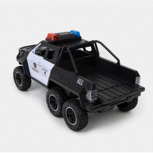 Конструктор дитячий розвиваючий Поліцейський пікап з мотоциклом Police Pickup Truck DB-220