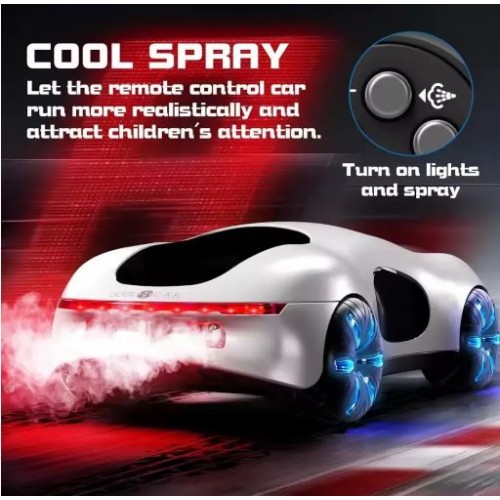Машинка на радіокеруванні з пультом і браслетом, USB, Concept Car RC Dual Spray E600-2, Дитяча машинка на пульті