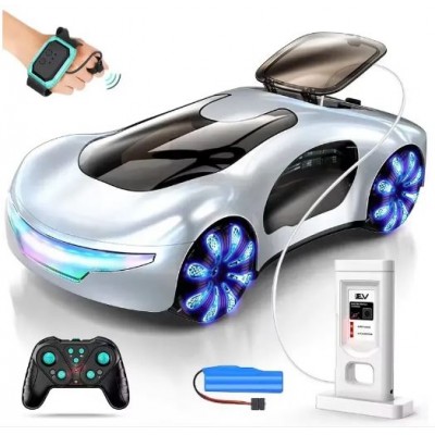 Машинка на радіокеруванні з пультом і браслетом, USB, Concept Car RC Dual Spray E600-2, Дитяча машинка на пульті