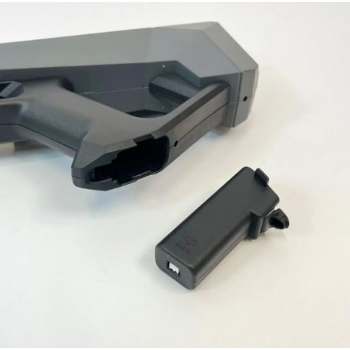 Водяний пістолет дитячий зі світлом, від USB, SQ012B, Акумуляторний водяний бластер