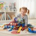 Траса з гірками та паркінгом 65 деталей, Hot Wheels Snake Garage T876-15 Дитяча гоночна траса Траса трек дитячий