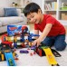 Траса з гірками та паркінгом 74 деталі, Hot Wheels Snake Garage T876-16 Дитяча гоночна траса Траса трек дитячий