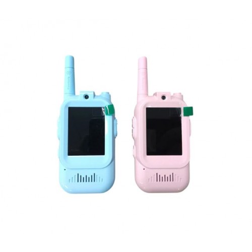 Дитяча рація Video Walkie Talkie 2 шт. відеорація Wi-Fi з кольоровим екраном з радіусом дії до 300 м Рожевий/Блакитний