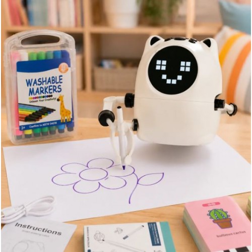 Робот-художник для дітей, Drawing Robot, Робот для малювання Навчальна іграшка для дітей