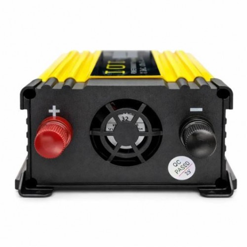 Автомобільний інвертор KSM 1000W 12 V LCD з двома USB-перетворювач 12 В-220 В і дисплеєм