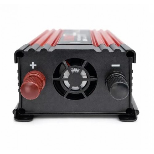 Перетворювач напруги з 12-220V, 1500Вт, 2хUSB, LCD, Автомобільний інвертор