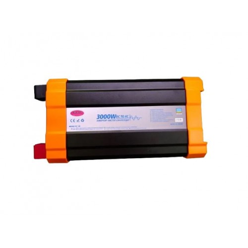 Перетворювач напруги інвертор із чистою синусоїдою Wimpex WX-3030 Pure sine wave UPS 3000W 12V