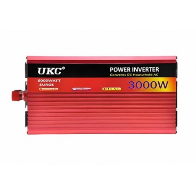 Автомобільний інвертор AC/DC AR 3000W 12-220В Перетворювач напруги
