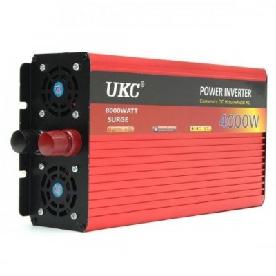 Автомобільний інвертор AC/DC AR 4000W 12-220В Перетворювач напруги