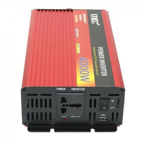 Автомобільний інвертор AC/DC AR 4000W 12-220В Перетворювач напруги