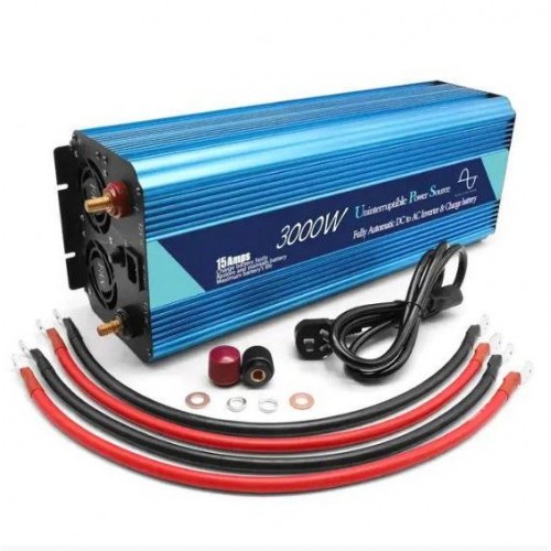 Перетворювач напруги Power Inverter Wimpex WX-3100 інвертор, 3000W 12-220V чиста синусоїда 