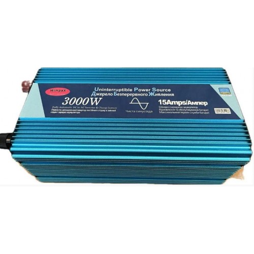 Перетворювач напруги Power Inverter Wimpex WX-3100 інвертор, 3000W 12-220V чиста синусоїда 