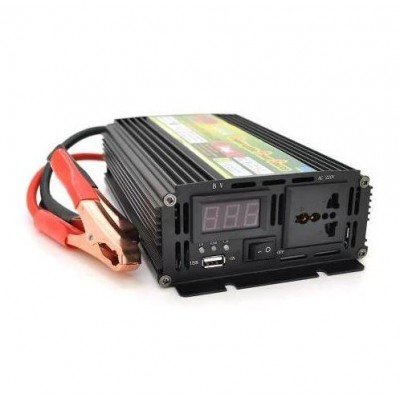Перетворювач постійного струму Power Inverter Wimpex WX-3200W інвертор 12 В-220 В 3200 Вт модифікована синусоїда 