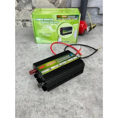Перетворювач напруги інвертор із модифікованою синусоїдою Wimpex WX-4000 UPS 4000W 12V