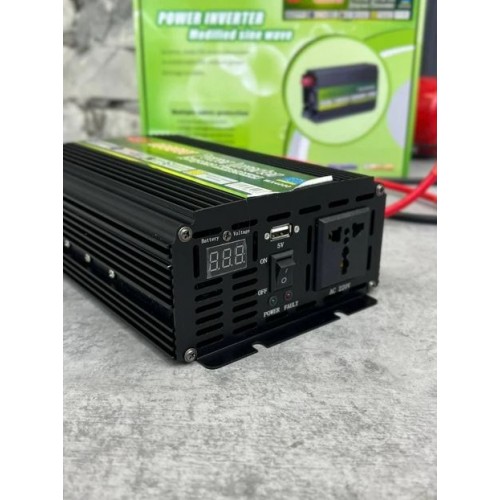 Перетворювач напруги інвертор із модифікованою синусоїдою Wimpex WX-4000 UPS 4000W 12V