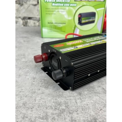 Перетворювач напруги інвертор із модифікованою синусоїдою Wimpex WX-4000 UPS 4000W 12V