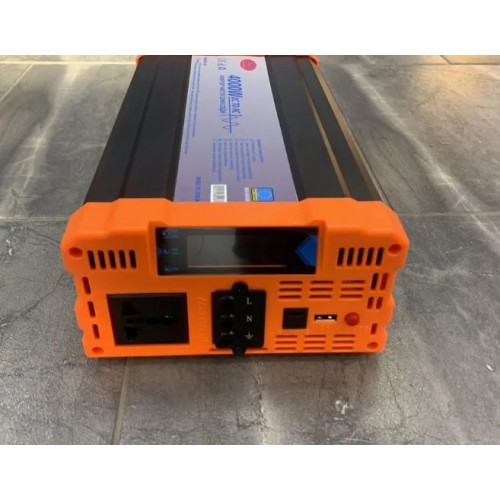 Перетворювач напруги Power Inverter Wimpex Pure sine wave WX-4040 інвертор, 4000W 12-220V чиста синусоїда 