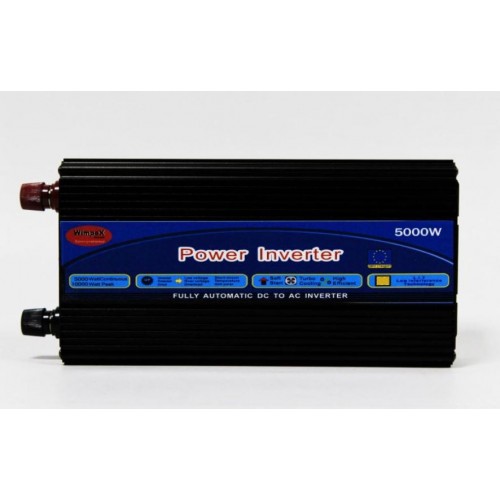 Перетворювач постійного струму Power Inverter Wimpex WX-5000W інвертор 12 В-220 В 5000 Вт модифікована синусоїда 