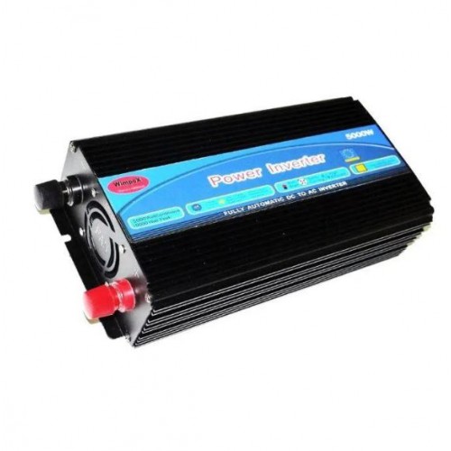 Перетворювач постійного струму Power Inverter Wimpex WX-5000W інвертор 12 В-220 В 5000 Вт модифікована синусоїда 