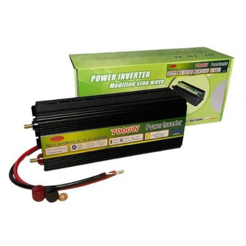 Перетворювач постійного струму Power Inverter Wimpex WX-7000W інвертор 12 В-220 В 7000 Вт модифікована синусоїда 