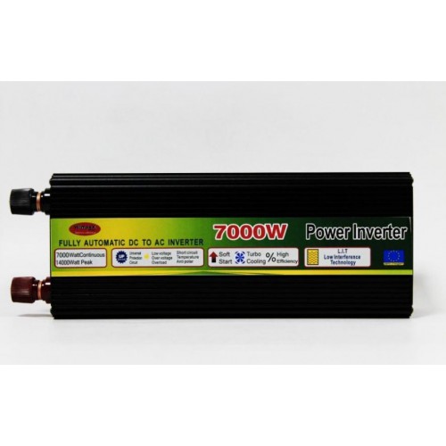 Перетворювач постійного струму Power Inverter Wimpex WX-7000W інвертор 12 В-220 В 7000 Вт модифікована синусоїда 