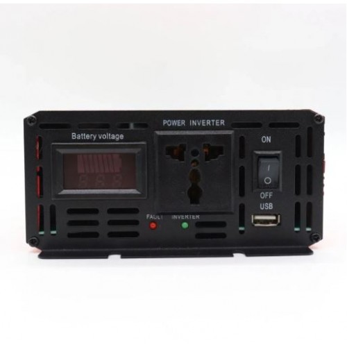 Автомобільний інвертор AC/DC AR 5000W 12-220В Перетворювач напруги